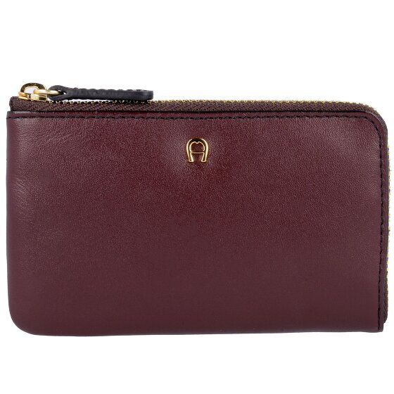 AIGNER Estuche para llaves Daily Basic de cuero 12 cm