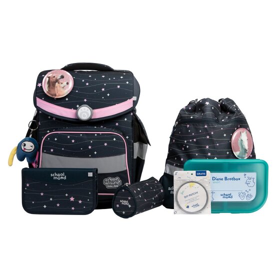 School-Mood Timeless Pro Juego de mochilas escolares 7 piezas