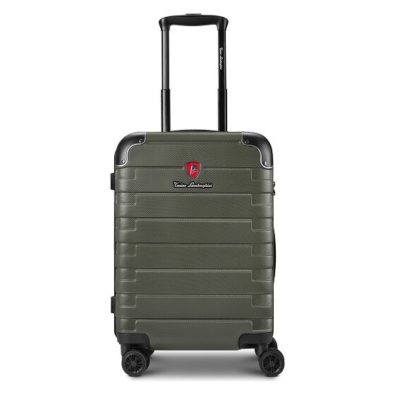 Tonino Lamborghini Milano 4 ruedas Trolley de cabina S 54 cm Con fuelle expandible