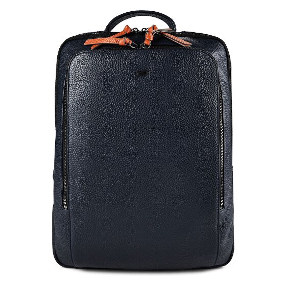 Braun Büffel Novara Mochila de negocios Piel natural 40 cm Compartimento para laptop