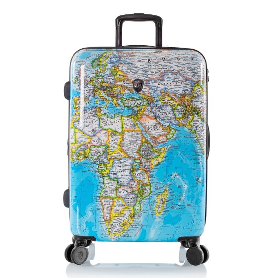 Heys Black Camo 4 ruedas Carrito M 66 cm con pliegue de expansión