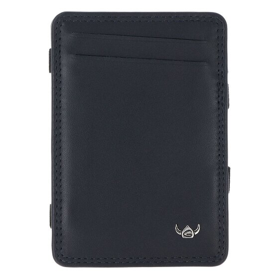 Golden Head Polo Estuche para tarjetas de crédito Bloqueo RFID Piel natural 7.5 cm