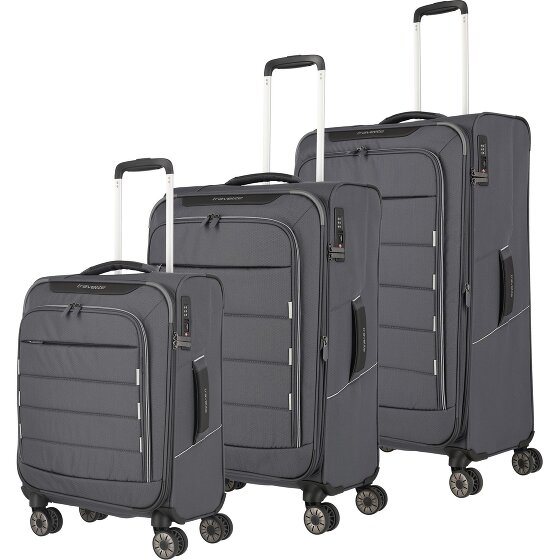 Travelite Skaii 4 Roll Maleta Set 3pcs.