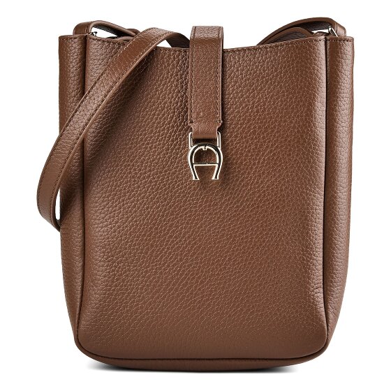 AIGNER Zaira Bolsa de hombro Piel natural 18 cm