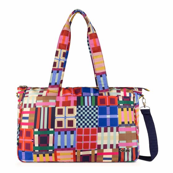 Oilily Tartan Tape Wynda Bolsa de compras 31 cm