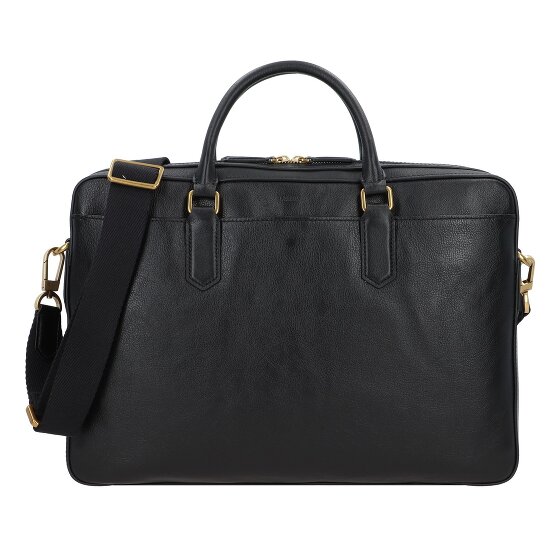 Fossil Asher Maletín Piel 40 cm Compartimento para el portátil