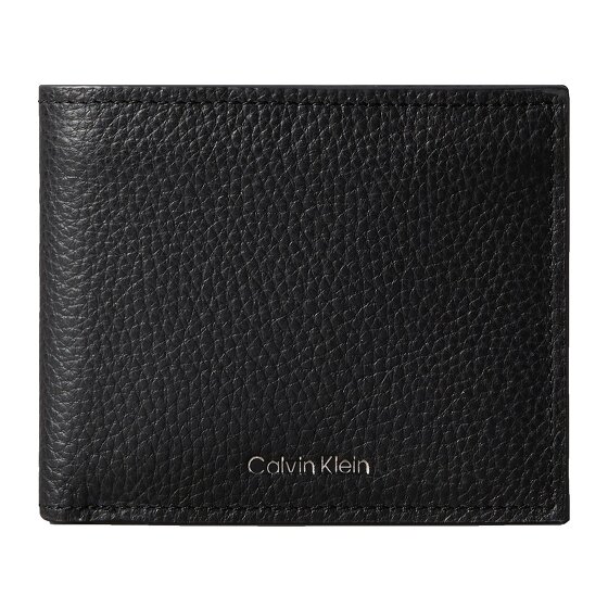 Calvin Klein CK Leather Cartera Protección RFID Piel 11 cm