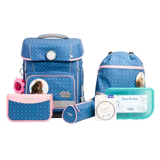 School-Mood Champion Maxx Pro Mila Juego de mochilas escolares 7 piezas