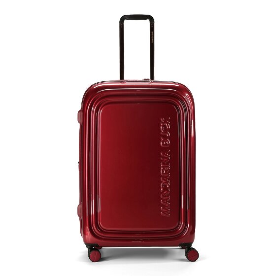 Mandarina Duck Logoduck + Metal 4 ruedas Trolley L 75 cm Con fuelle expandible