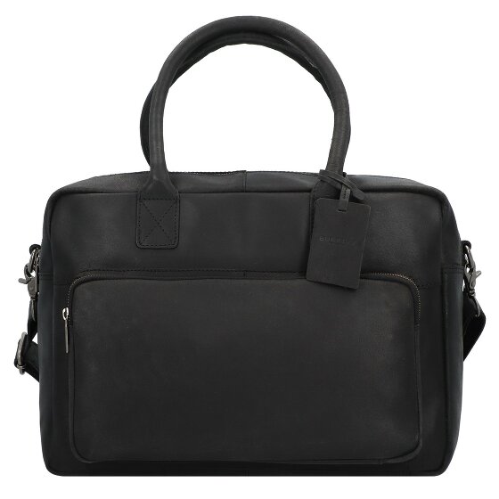 Burkely Maletín Vintage Mitch Piel 39 cm Compartimento para portátil