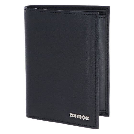 oxmox Leather Cartera Bloqueo RFID Piel natural 10 cm