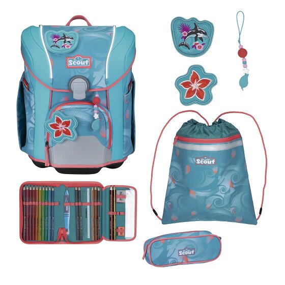 Scout Micro Juego de mochilas escolares 7 piezas