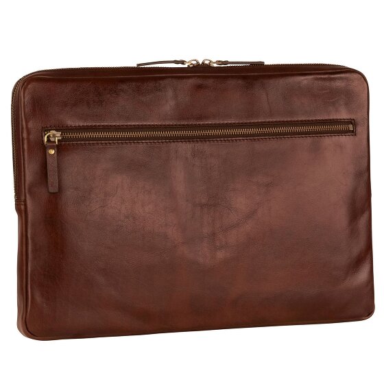 Leonhard Heyden Funda para portátil Cambridge de cuero de 41 cm