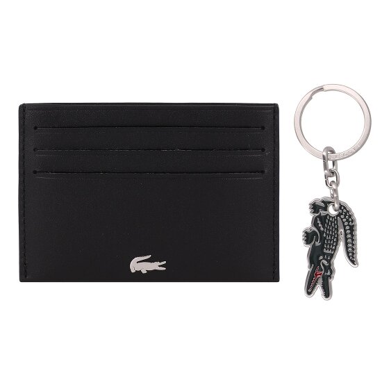 Lacoste Core Essentials FG Estuche para tarjetas de crédito Piel 10 cm Caja de regalo