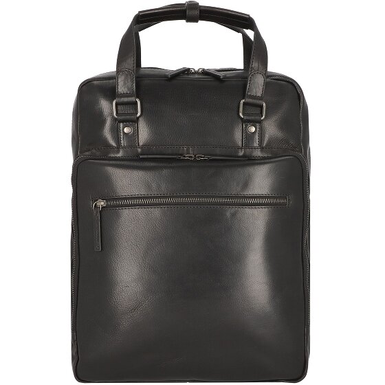 Leonhard Heyden Mochila Roma Piel 42 cm Compartimento para portátil