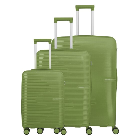 Travelite Pacific 4 ruedas Set de maletas 3 piezas