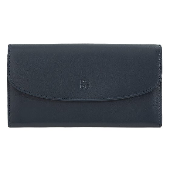 DuDu Cartera Gandia colorida de cuero RFID 19 cm