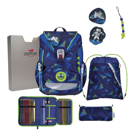 DerDieDas ErgoFlex Light Juego de mochilas escolares 5 piezas