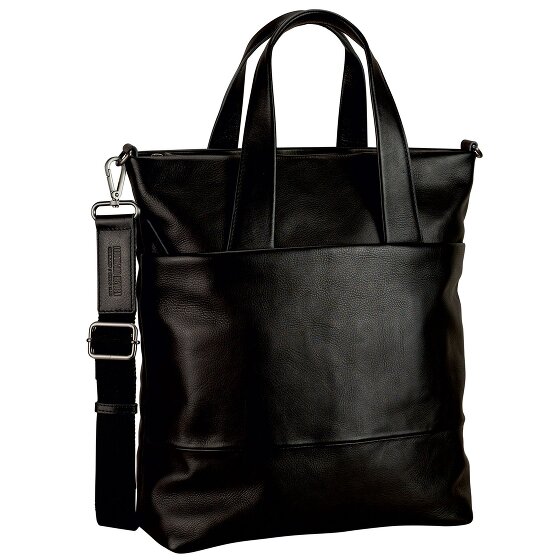 Leonhard Heyden Hamburg Bolso Piel 32 cm