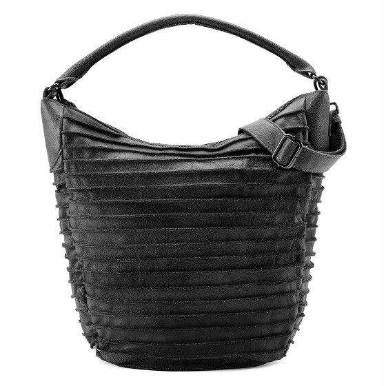 FredsBruder Bolso de hombro de piel de animal S acanalado 33 cm