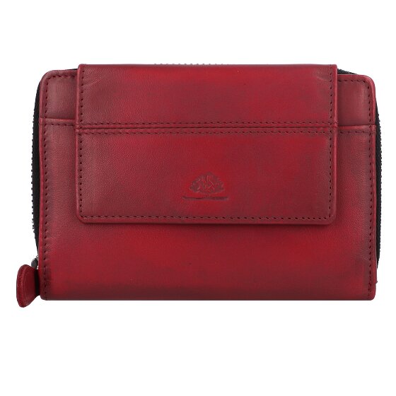 Greenburry Destressed Cartera Protección RFID Piel 13.5 cm