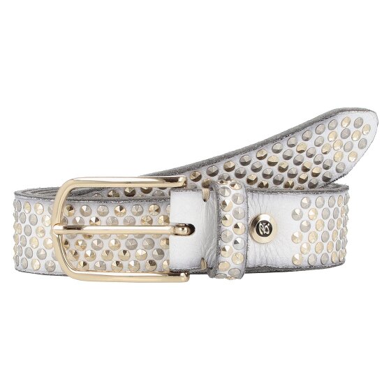 b.belt Cinturón de cuero con tachuelas