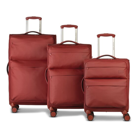 Worldpack Kyoto 4 ruedas Set de maletas 3 piezas Con fuelle expandible
