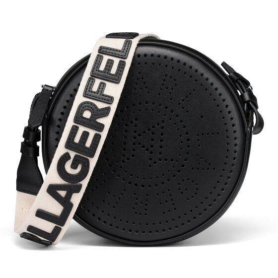 Karl Lagerfeld Circle Bolsa de hombro Piel 19 cm