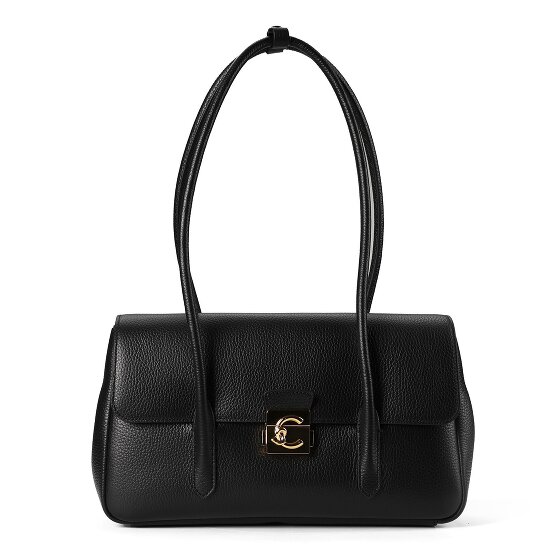 Coccinelle C-Me Lock Bolsa de hombro Piel natural 35 cm