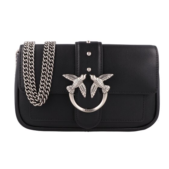 PINKO Love One One Bolsa de hombro Piel 19.5 cm