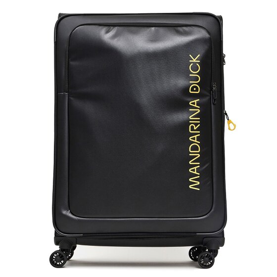 Mandarina Duck Eco Coated 4 ruedas Trolley XL 83 cm Con fuelle expandible