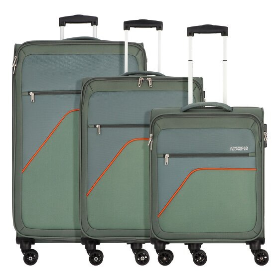 American Tourister Sky Surfer 4 ruedas Juego de maletas 3 piezas