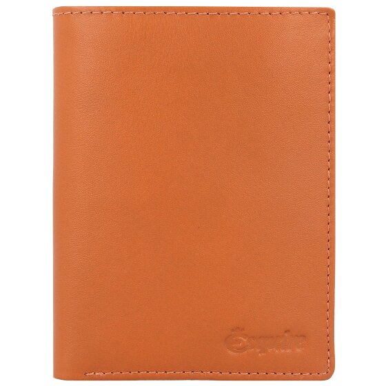 Esquire Billetera de cuero RFID Perú 9,5 cm