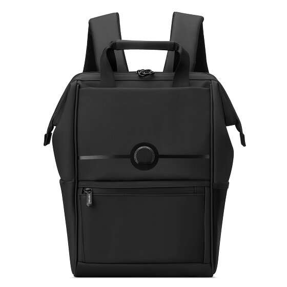 Delsey Paris Turenne Soft Mochila de día Protección RFID 39 cm Compartimento para el portátil