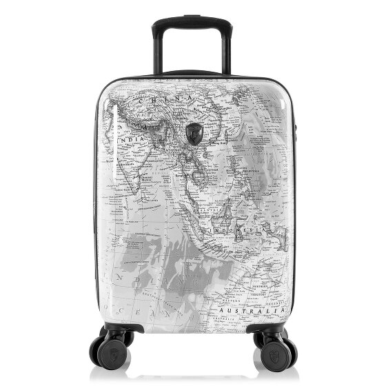 Heys Black Camo 4 ruedas Carro de la cabina S 53 cm con pliegue de expansión