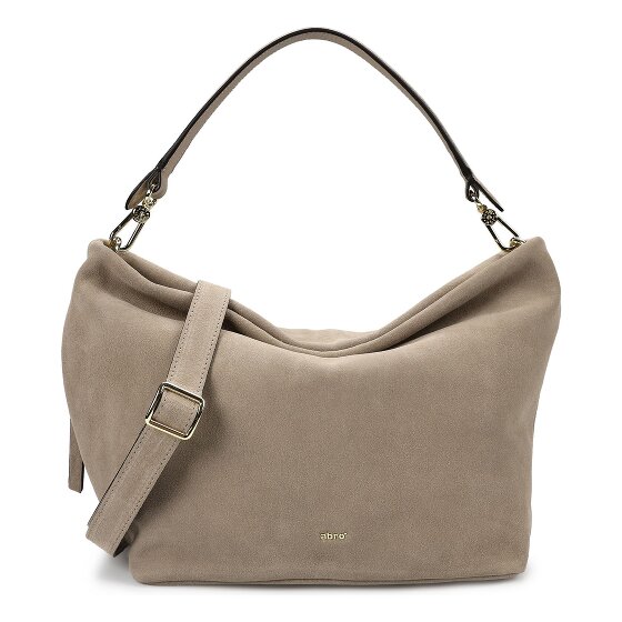 abro Ebony Bolsa de hombro Piel natural 39 cm