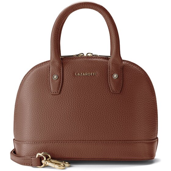 Lazarotti Bolso de piel de Bolonia Crossbody de piel 24 cm