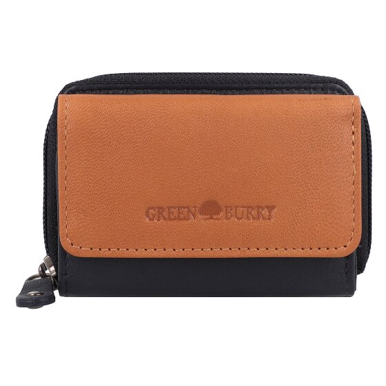 Greenburry Nappa Cartera Protección RFID Piel 11 cm