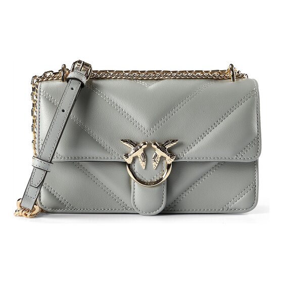 PINKO Love One Mini Bolsa de hombro Piel natural 20.5 cm