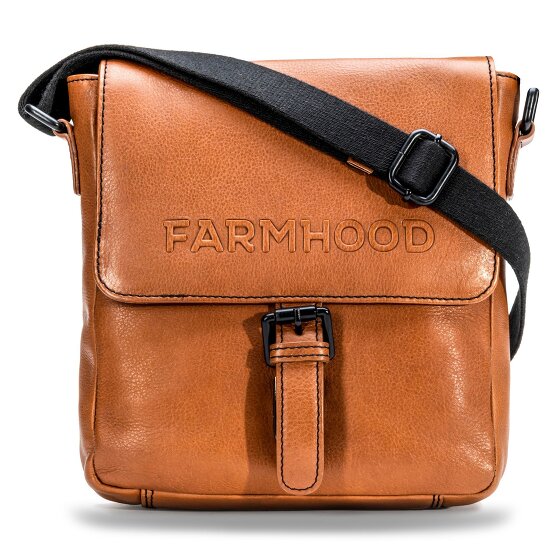 Farmhood Memphis Bolsa de hombro Piel natural 22 cm