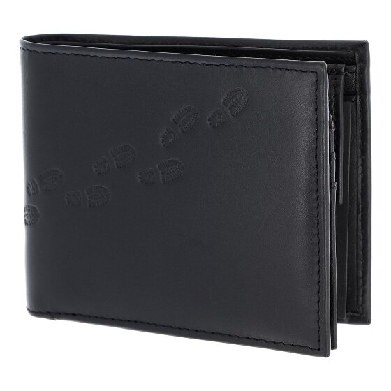 oxmox Leather Cartera Bloqueo RFID Piel natural 12 cm