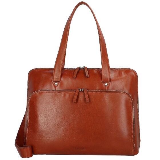 Leonhard Heyden Bolso bandolera Cambridge Piel 41 cm Compartimento para portátil