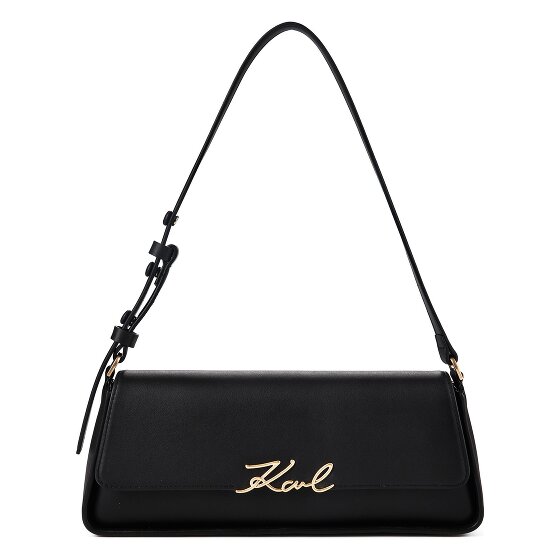 Karl Lagerfeld Signature Bolsa de hombro Piel natural 32.5 cm