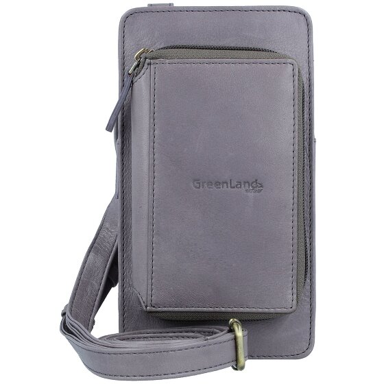 Greenland Nature Nature Bolsa suave para móvil Cartera cuero 11 cm