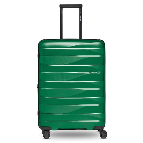 Bergpfeil Trolley de viaje de 4 ruedas M 66 cm con pliegue de expansión