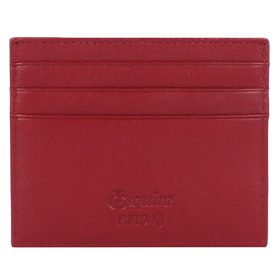 Esquire Funda para tarjetas de crédito Oslo RFID Piel 10 cm