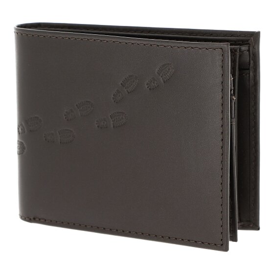oxmox Leather Cartera Bloqueo RFID Piel natural 10 cm