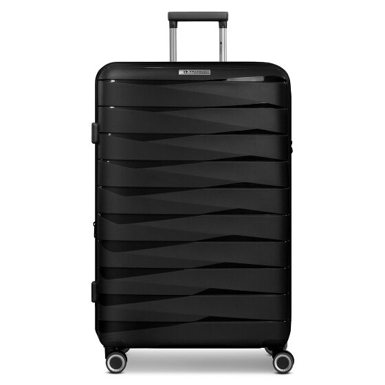 Franky London 4 ruedas Carrito L 74 cm con pliegue de expansión