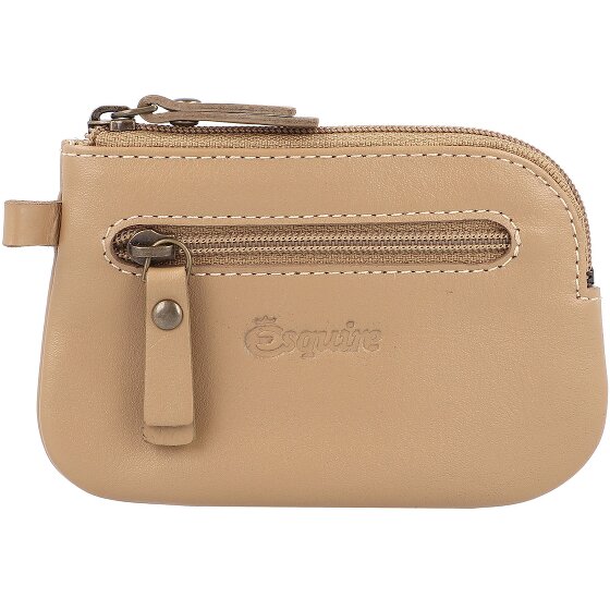 Esquire Estuche para llaves de Perú de cuero de 11 cm