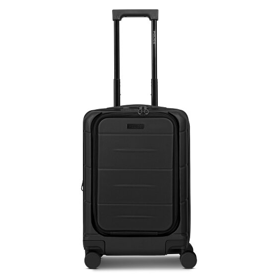 Police London 4 ruedas Trolley de cabina 55 cm Compartimento para laptop Con fuelle expandible